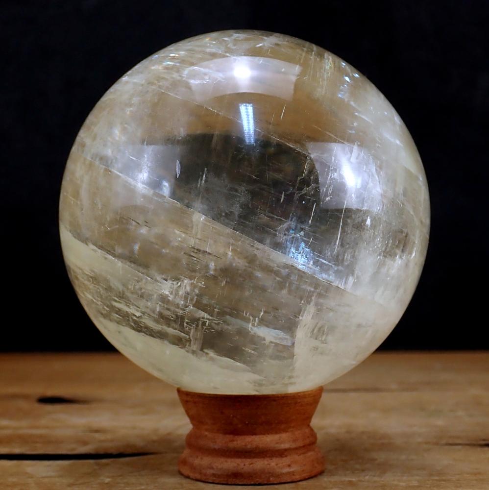 Transparente Calzitkugel - 1784,45g - 110mm