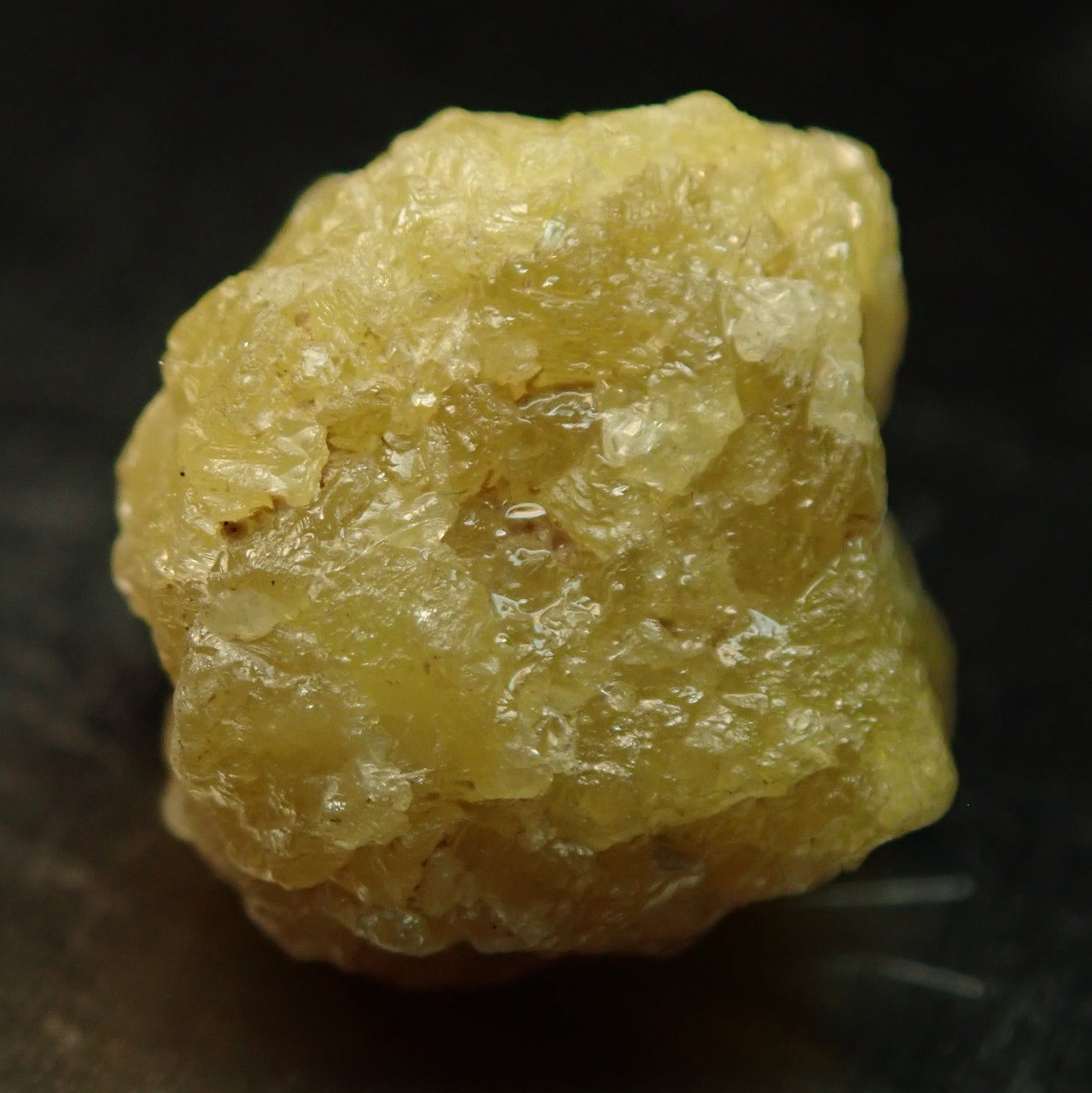 Gelber Diamant-Kristall, 7.45 ct – 1,490 g - 11,87 x 11,84 x 8,62mm