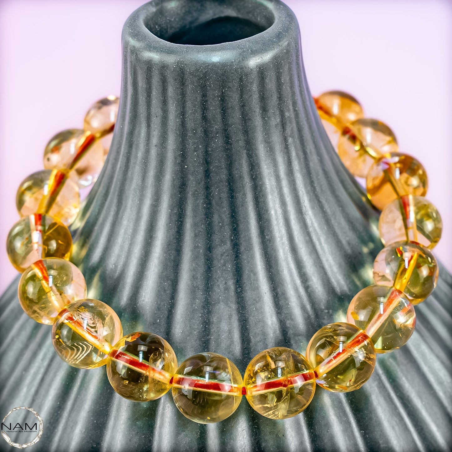 Edles Citrin Armband – Strahlende Eleganz in Goldgelb -26,70g 133,5ct