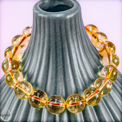 Edles Citrin Armband – Strahlende Eleganz in Goldgelb -26,70g 133,5ct