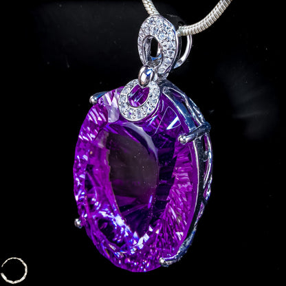 Amethyst-Anhänger – ein Meisterwerk aus Licht, Tiefe und Eleganz 2  9,12g 45,6ct