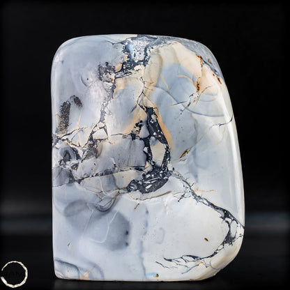 Natürliche Indonesische Picture Jasper-Kristall Freiform – 949,28g