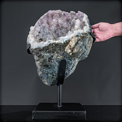 Pinke Amethyst-Druse – Natürliche Kristallpracht - 17781,34g