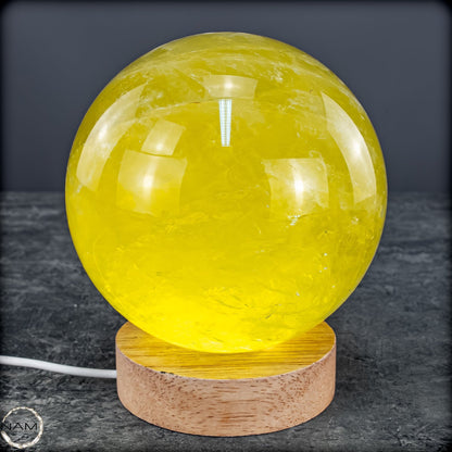 Top Qualität Transparenter Citrin Kristall Kugel - Brasilien - 1925,67g