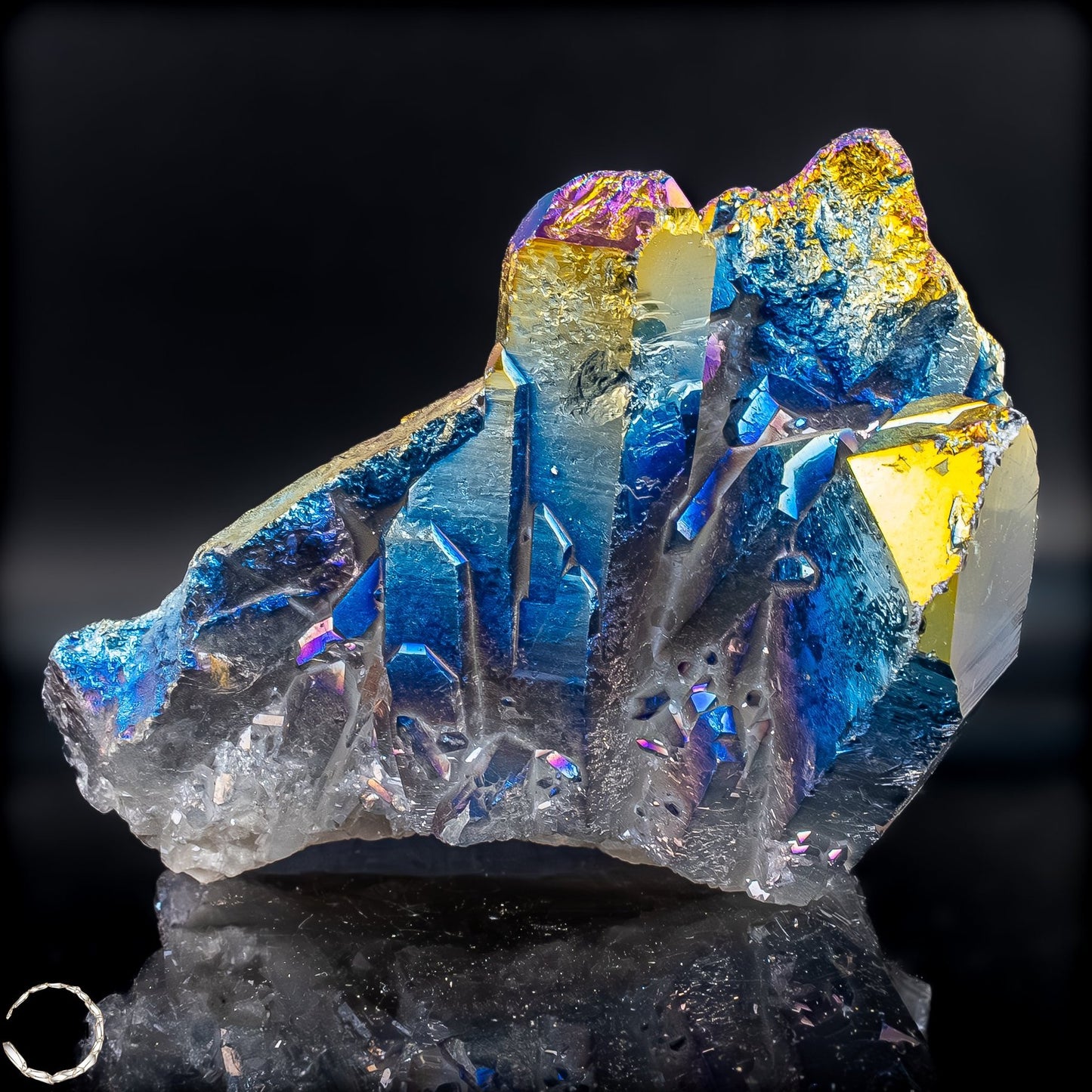 Aura Cluster – Regenbogenkristall voller Energie und Magie – 682,38g