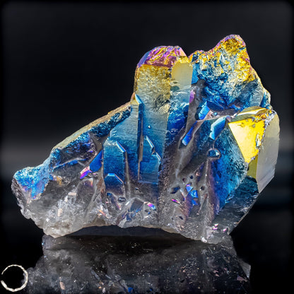 Aura Cluster – Regenbogenkristall voller Energie und Magie – 682,38g