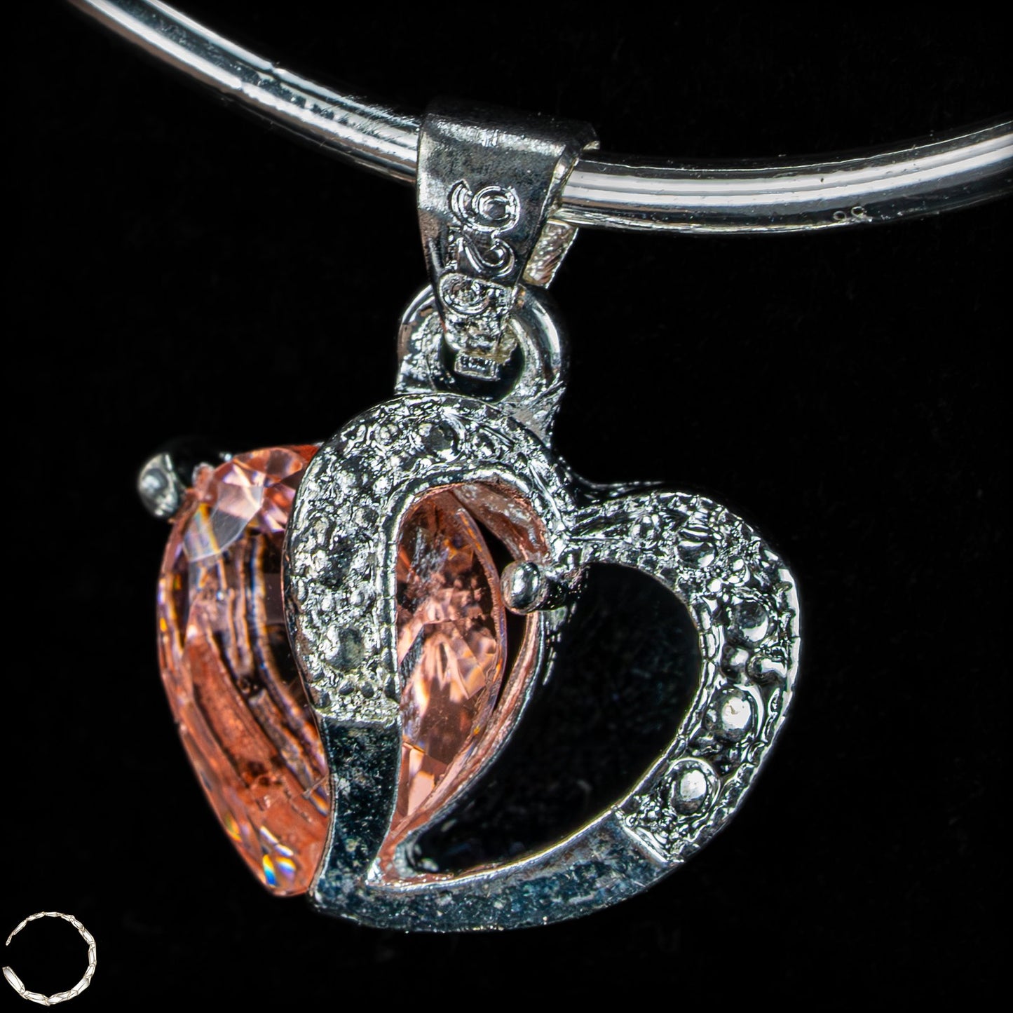 Topas Herzanhänger aus 925er Silber Mystische Perfektion - 2,05g 10,25ct