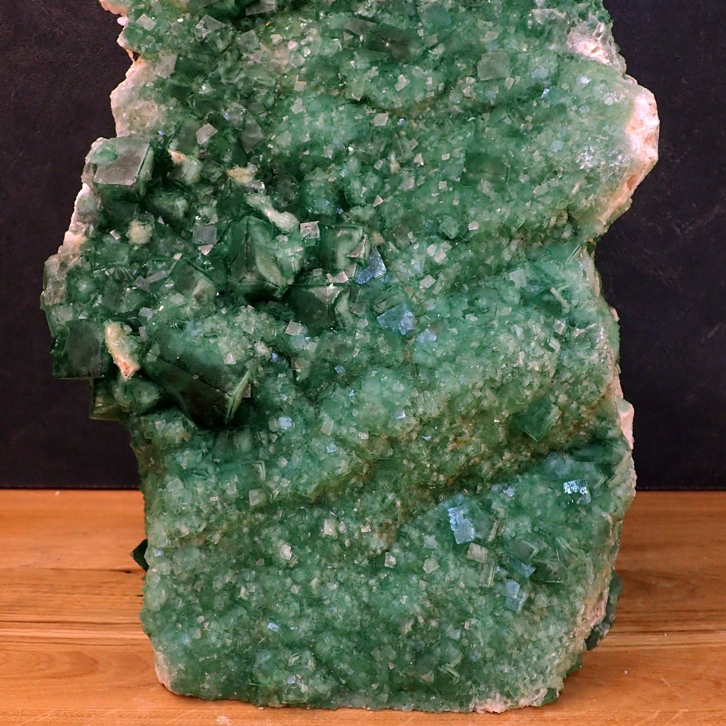 Natürliche blau-grüne Fluorit-Kristallcluster-Skulptur - 24752,60g