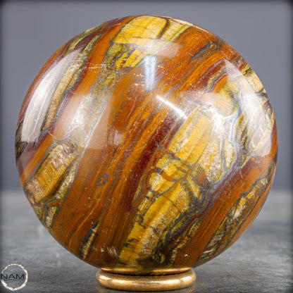 Natürliche Tigerauge-Kugel -600,84g