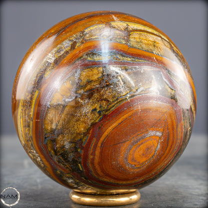 Natürliche Tigerauge-Kugel -600,84g