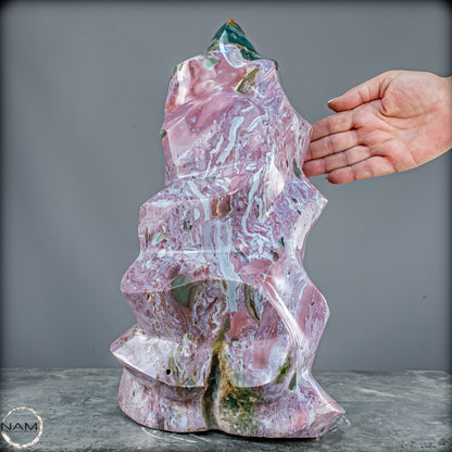Natürliche Ocean Jasper Flamme - 13025,22g