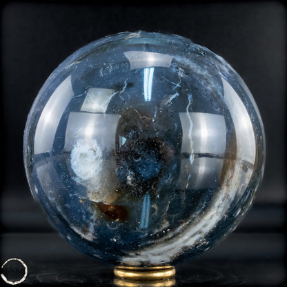 Natürliche Ocean-Jaspis-Achat Kugel - 1614,15g