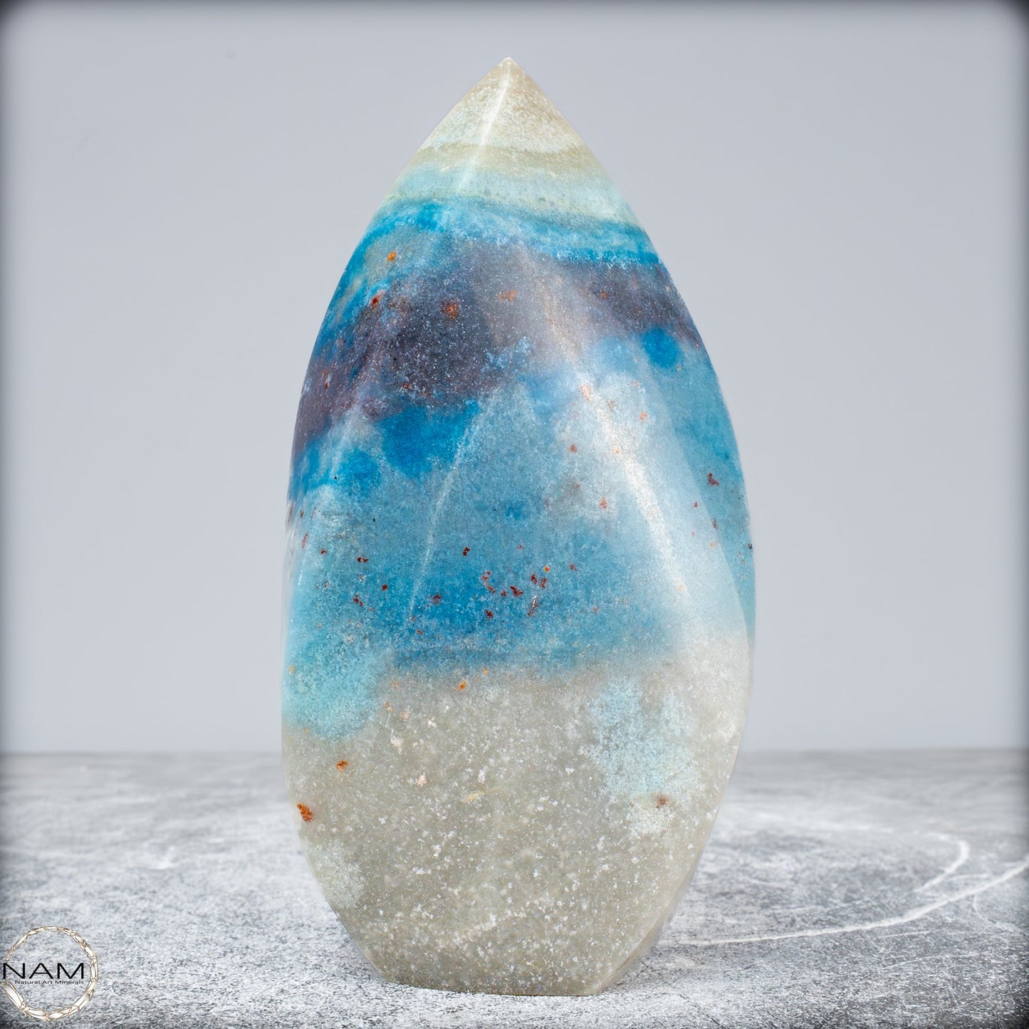 Natürliche Trolleit-Kristall Flamme aus Brasilien - 953,38g