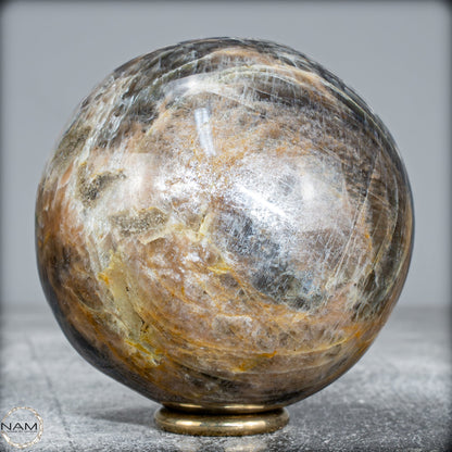 Natürliche Funkelnde Mondstein Kristall-Kugel -618,36g