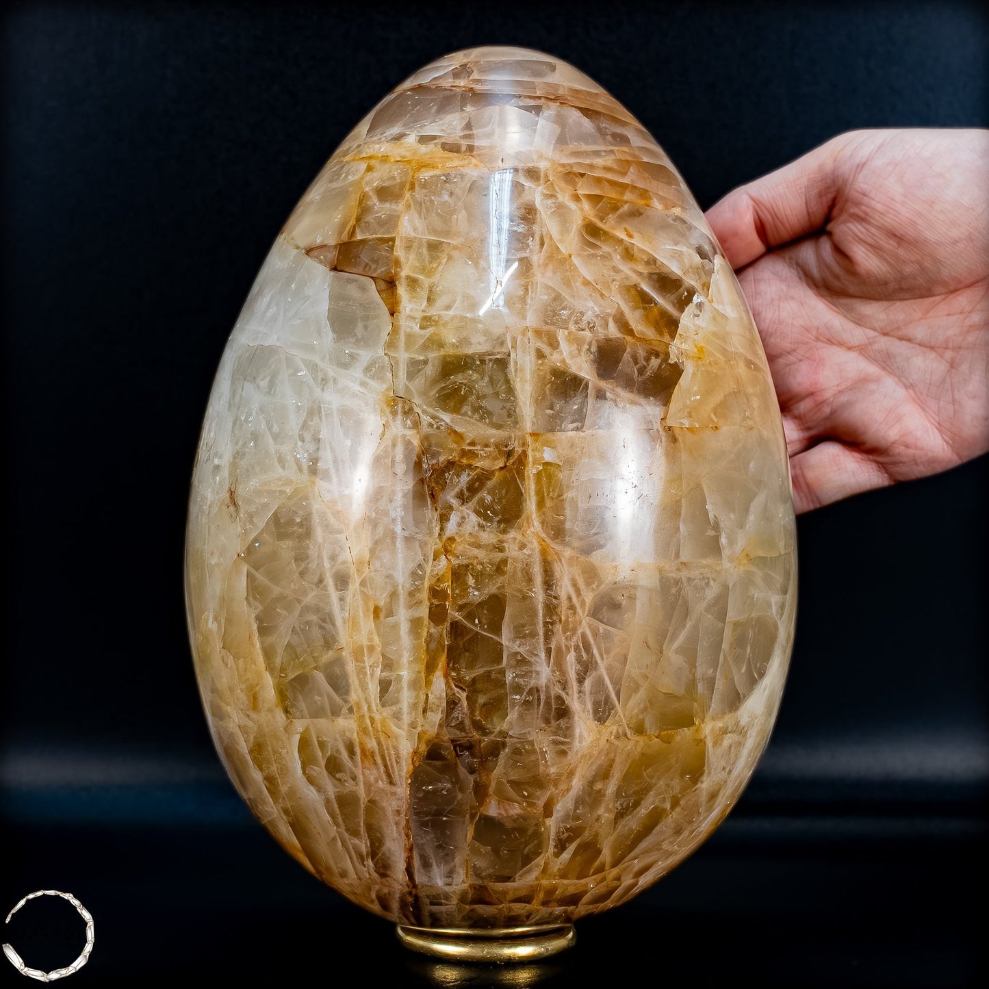 Golden Healer Quarz-Ei aus Brasilien - 5707,33g