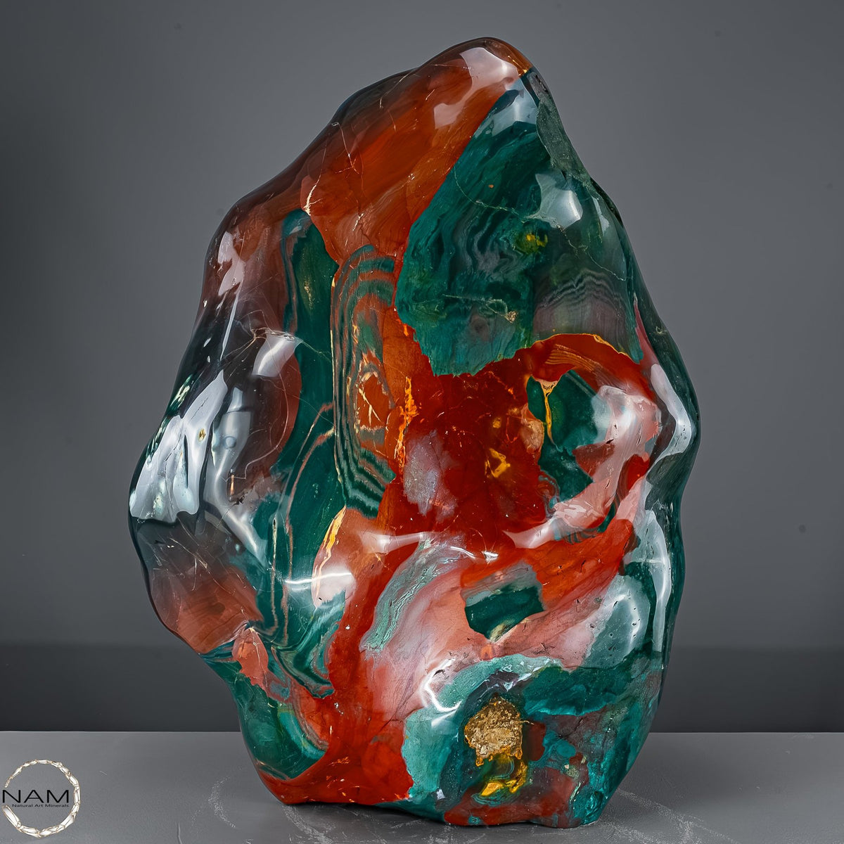Natürliche Polychrome Jaspis Kristall-Freiform XXL -138557,29g