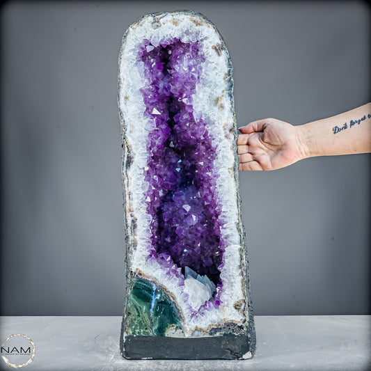 Amethyst-Druse–Naturkunst voller Kristallenergie- 40081,33g