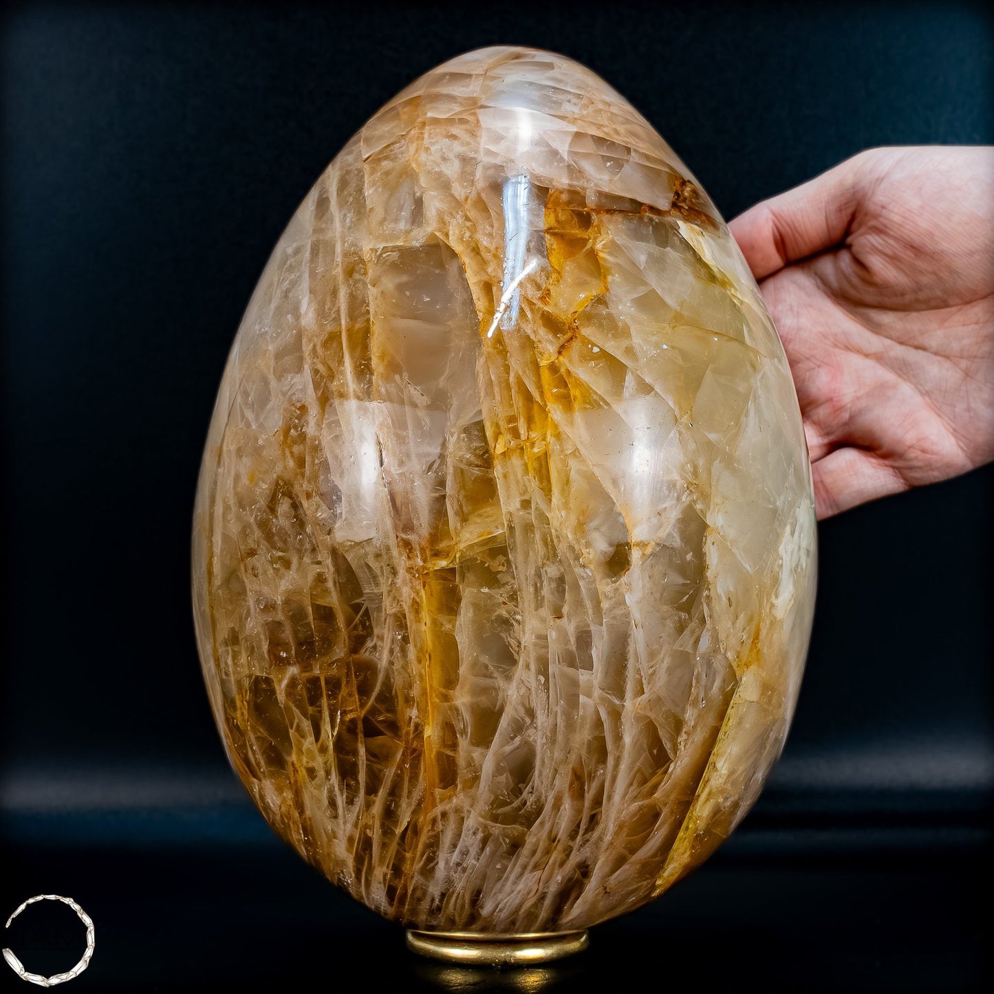 Golden Healer Quarz-Ei aus Brasilien - 5707,33g