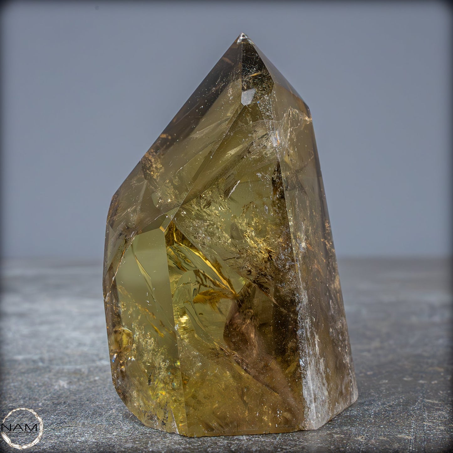 Top Qualität Transparenter Citrin Kristall - Brasilien - 263,85g