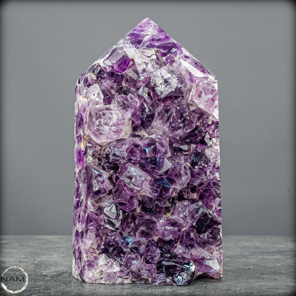 Natürliche Amethyst-Kristall Druse/Spitze -1601,48g