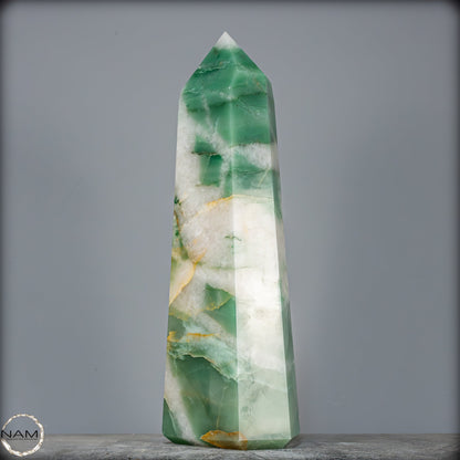 Natürlicher Aventurin Obelisk aus Brasilien - 6473,13g