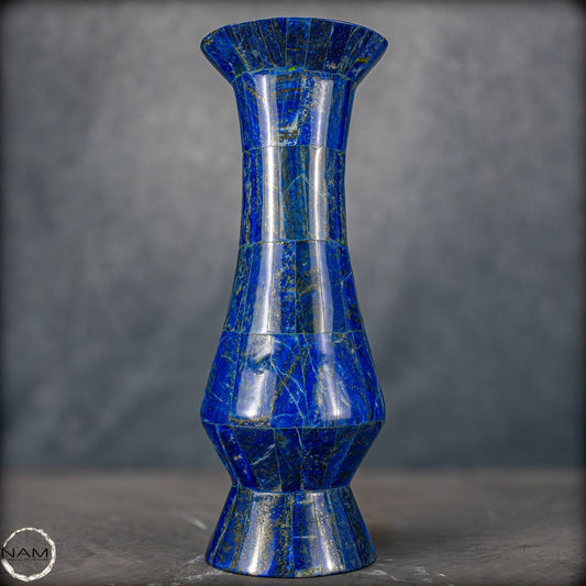 Seltener Natürliche Lapislazuli Kristall-Vase - 767,24g