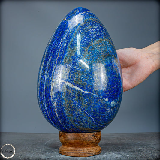 Natürliches Massives Lapis-Lazuli Ei aus Pakistan mit 9367,51g