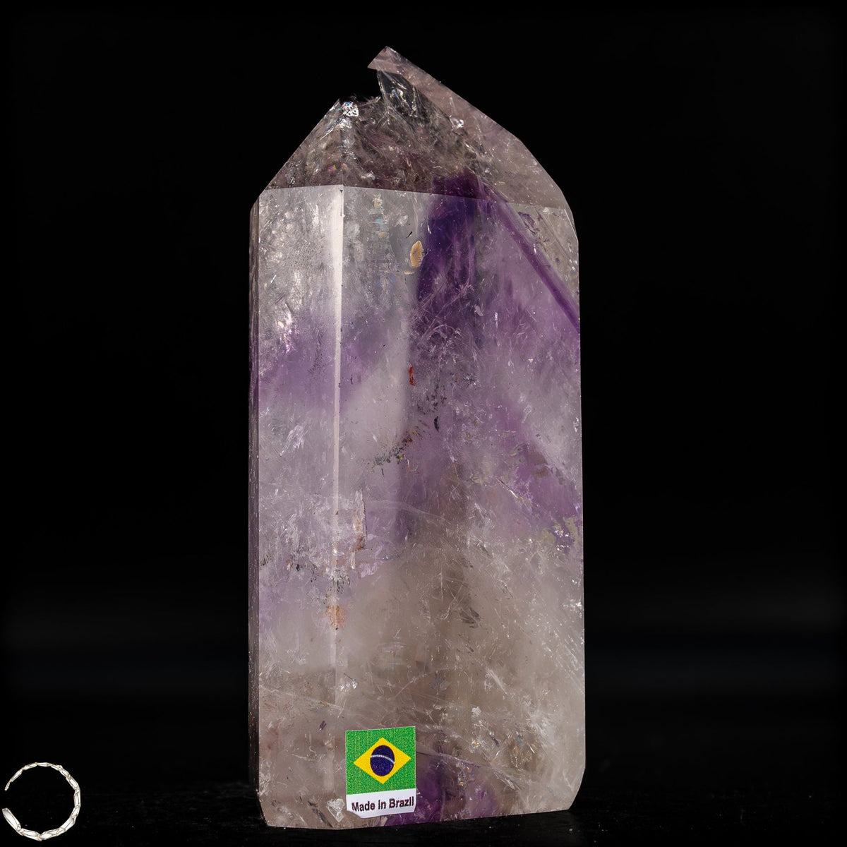 Natürliche, Sehr Seltene Amethyst-Kristall Spitze, Brasilien - 618,47g