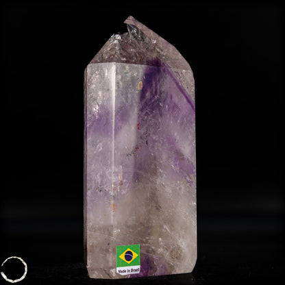 Natürliche, Sehr Seltene Amethyst-Kristall Spitze, Brasilien - 618,47g