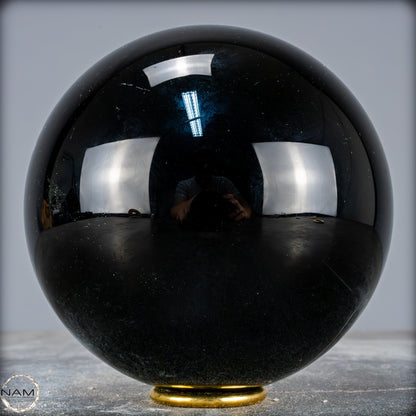 Natürliche Schwarze Obsidian Kristall-Kugel - 2884,59 g