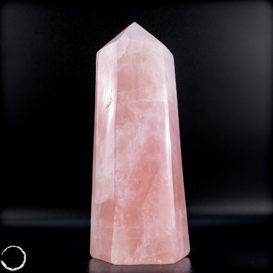 Natürlicher Rosenquarz-Kristall Obelisk aus Brasilien - 1948,15 g