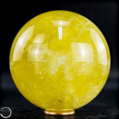 Top Qualität Transparenter Citrin Kristall Kugel - Brasilien - 992,18g