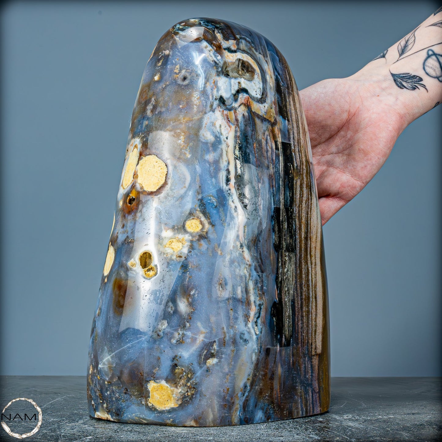 Natürliche Ozean-Jaspis Kristall-Freiform - 7881,55g