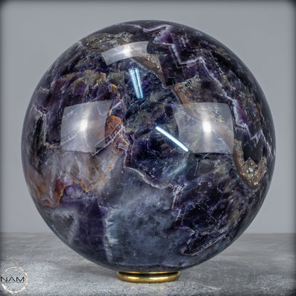 Natürliche Chevron-Amethyst Kristallkugel aus Bolivien - 5626,99g