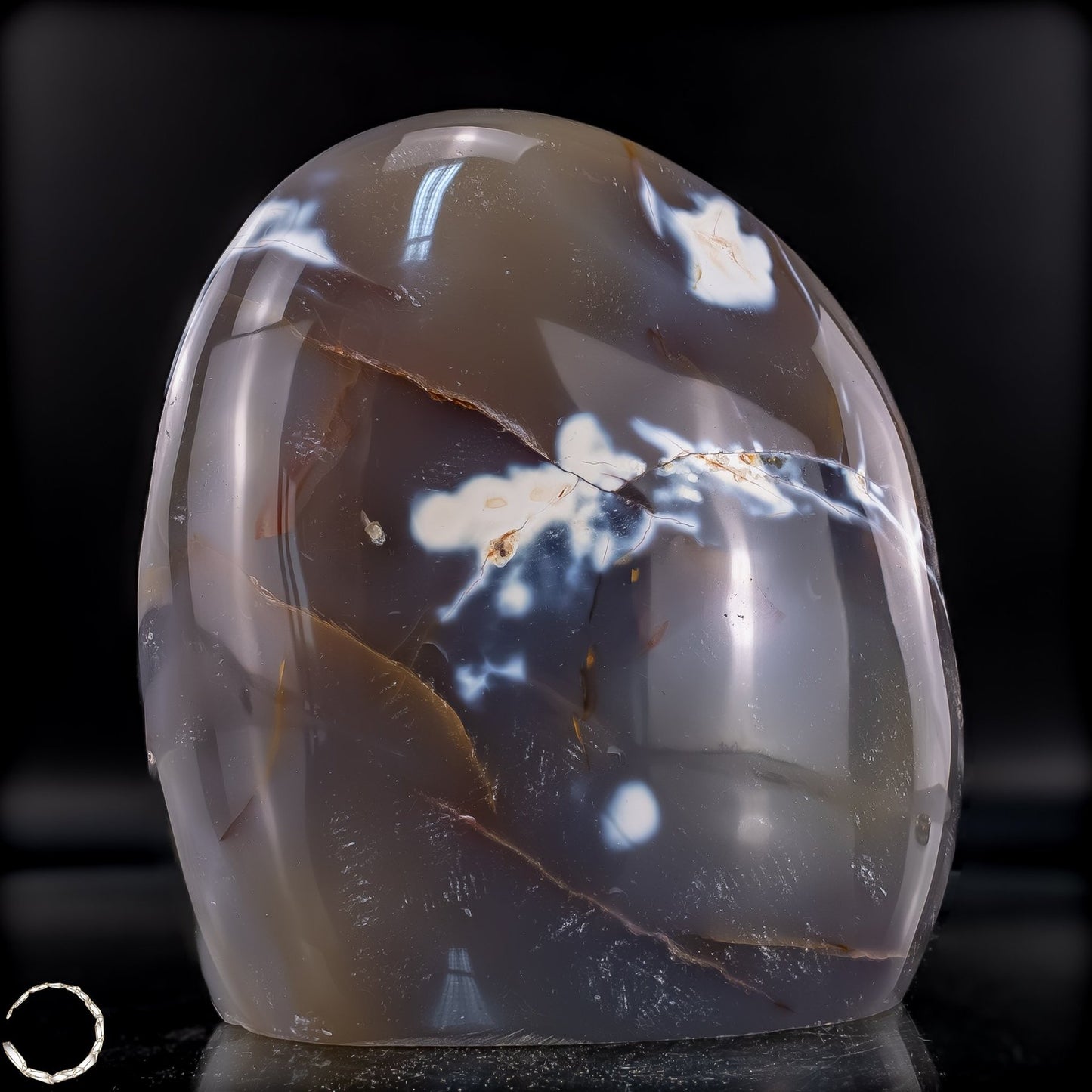 Natürliche Orca-Achat Kristall Freiform aus Brasilien - 1854,22g
