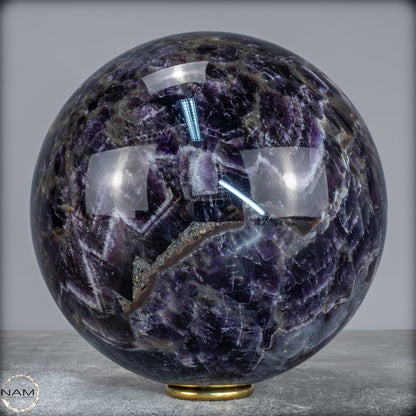 Natürliche Chevron-Amethyst Kristallkugel aus Bolivien - 5626,99g