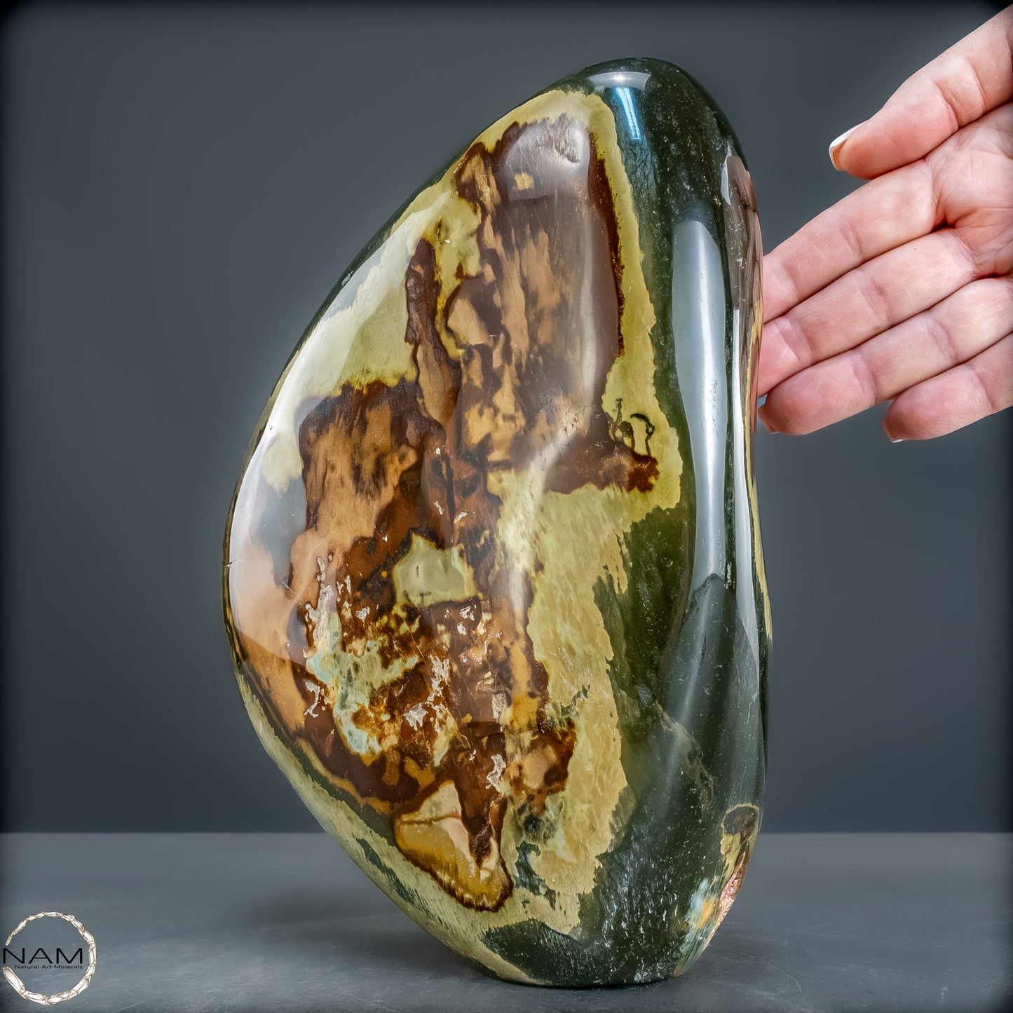Natürliche Polychrome Jaspis Kristall-Freiform - 4321,41g