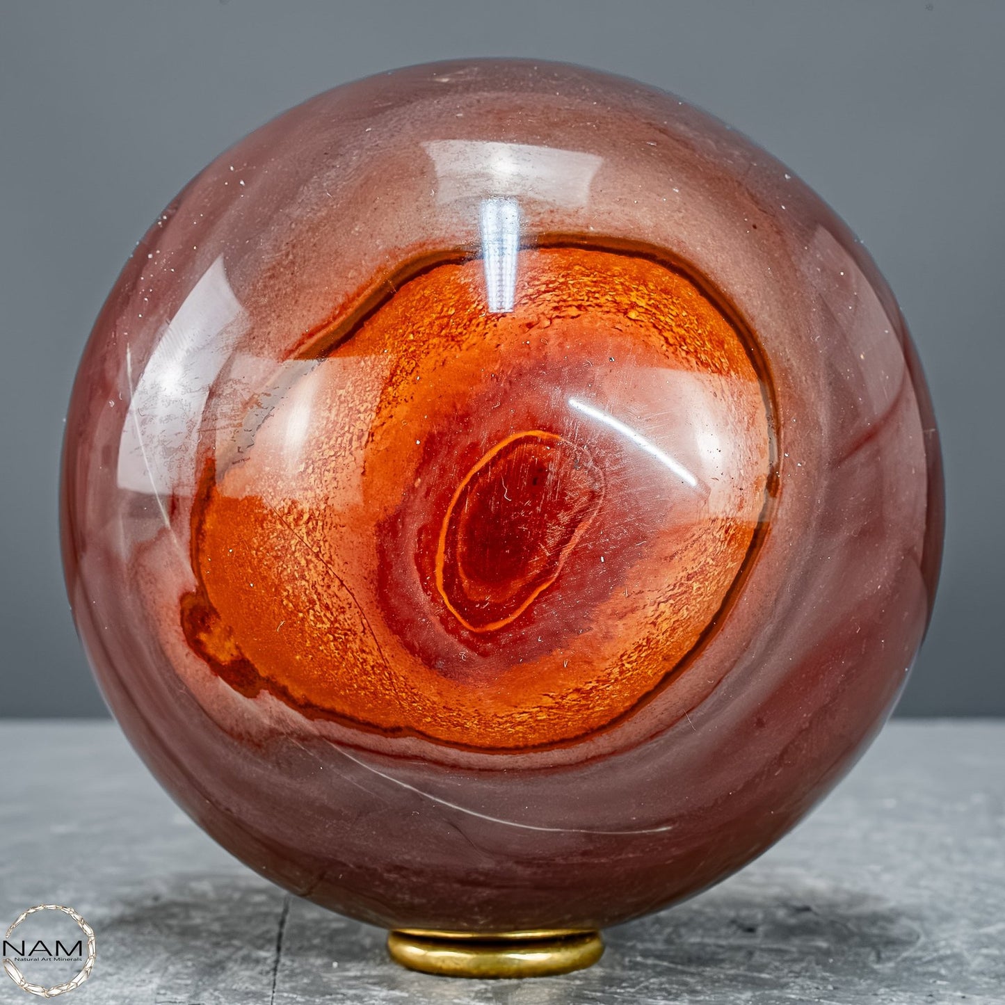 Natürliche Polychrome Jaspis Kristall-Kugel -1685,77g