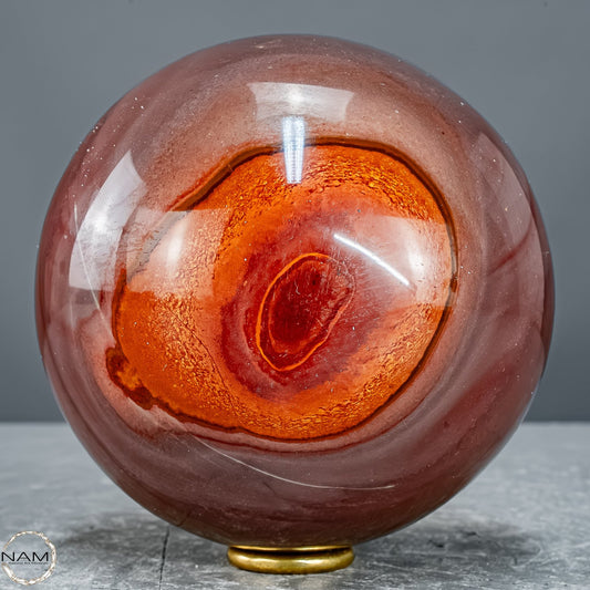 Natürliche Polychrome Jaspis Kristall-Kugel -1685,77g