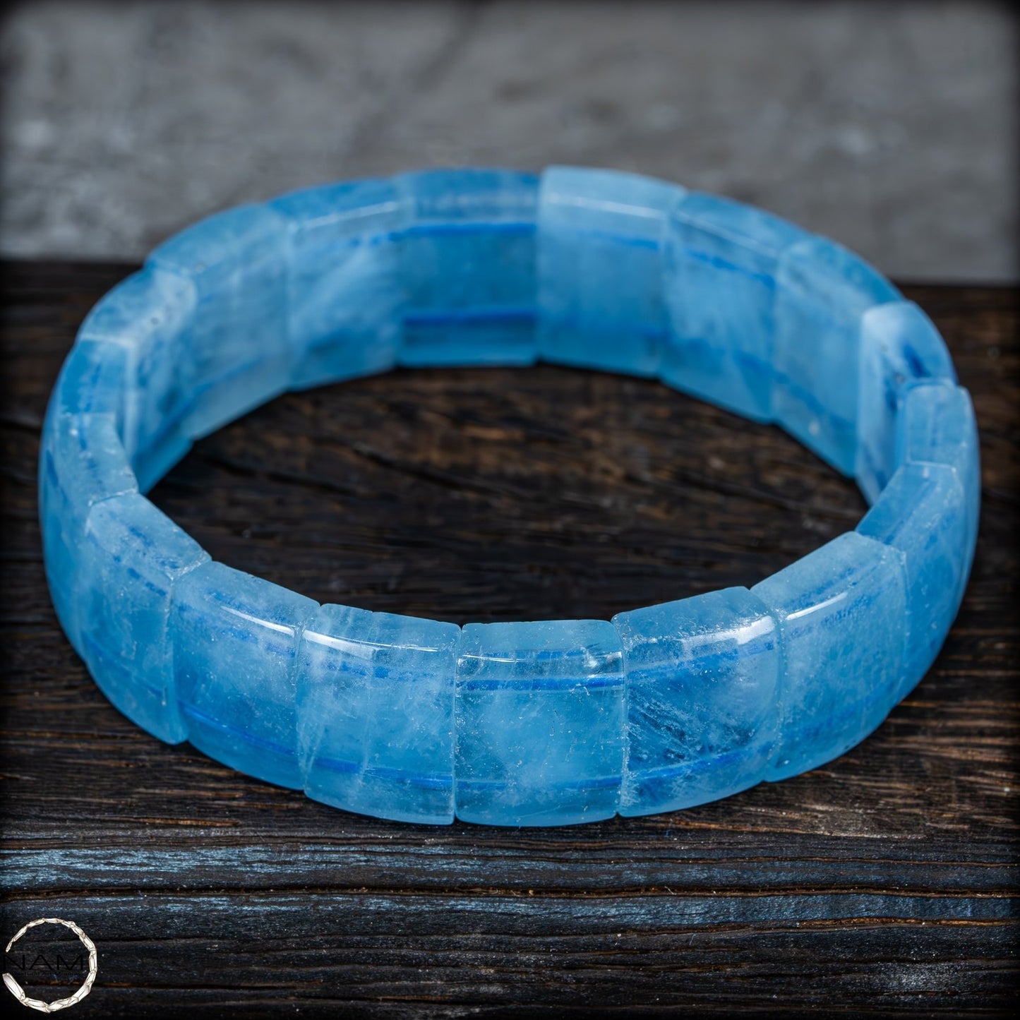 Eleganz in Blau – Aquamarin-Armband Afghanistan -40,19g 200,95ct