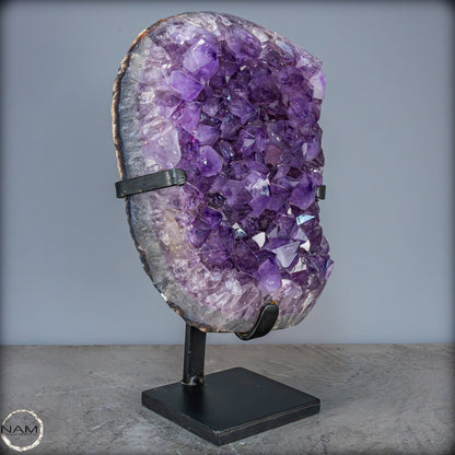 Natürliche Amethyst-Kristalle/Druse auf Ständer - 12881,84g
