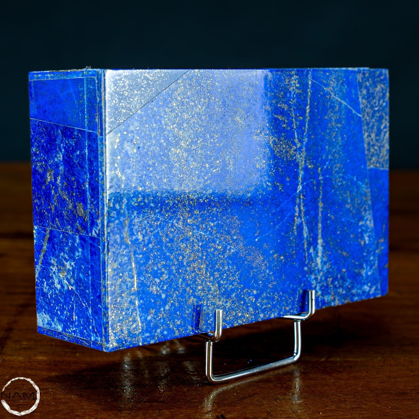 Natürliche A++ Lapislazuli Schmuckkästchen/Box - 729,05g