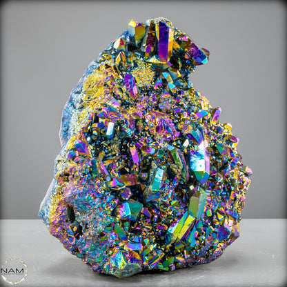 Aura Cluster – Regenbogenkristall voller Energie und Magie – 2157,42g