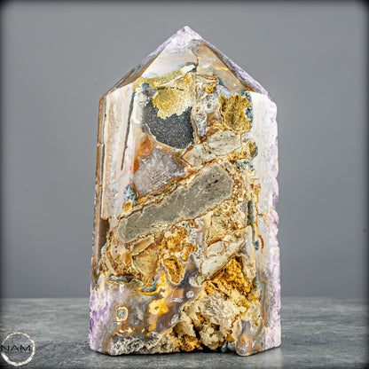 Natürliche Amethyst-Kristall Druse/Spitze -1601,48g