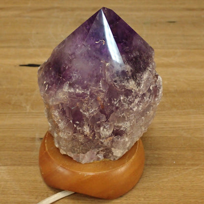 Natürliche Amethyst Lampe - 1262.74g - 155 x 110 x 95 mm