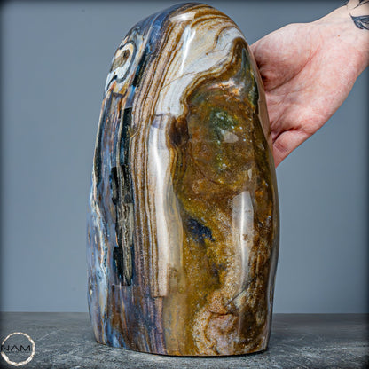 Natürliche Ozean-Jaspis Kristall-Freiform - 7881,55g