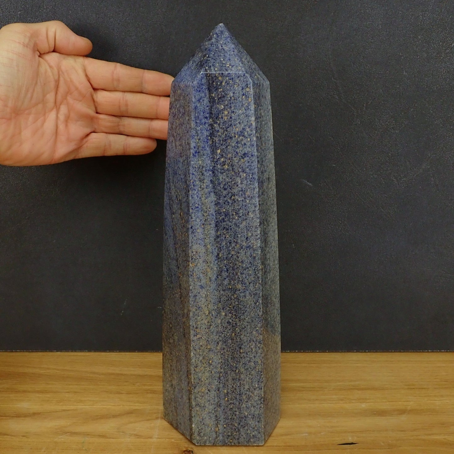 Lazulith Obelisk - 2898,40g - 300 x 105 x 75mm