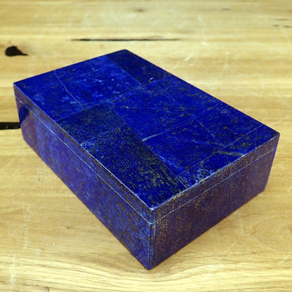 Lapislazuli Schmuckkästchen/Box - 750.51 g - 147×97×45 mm