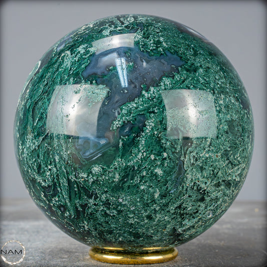 Natürlicher Moos Achat Kristall-Kugel - 1883,74g - 116mm