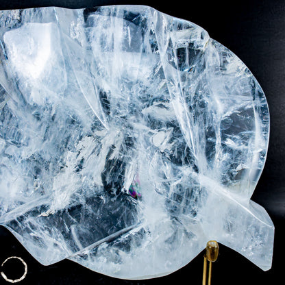 Quarz Blatt in kristalliner Form - 1182,77g